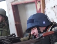 Актер Пореченков из пулемета обстрелял украинских воинов в донецком аэропорту
